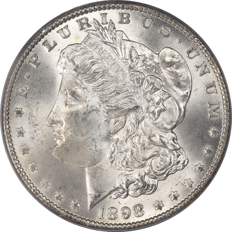 1898-O Morgan Silver Dollar $1 PCGS MS65 