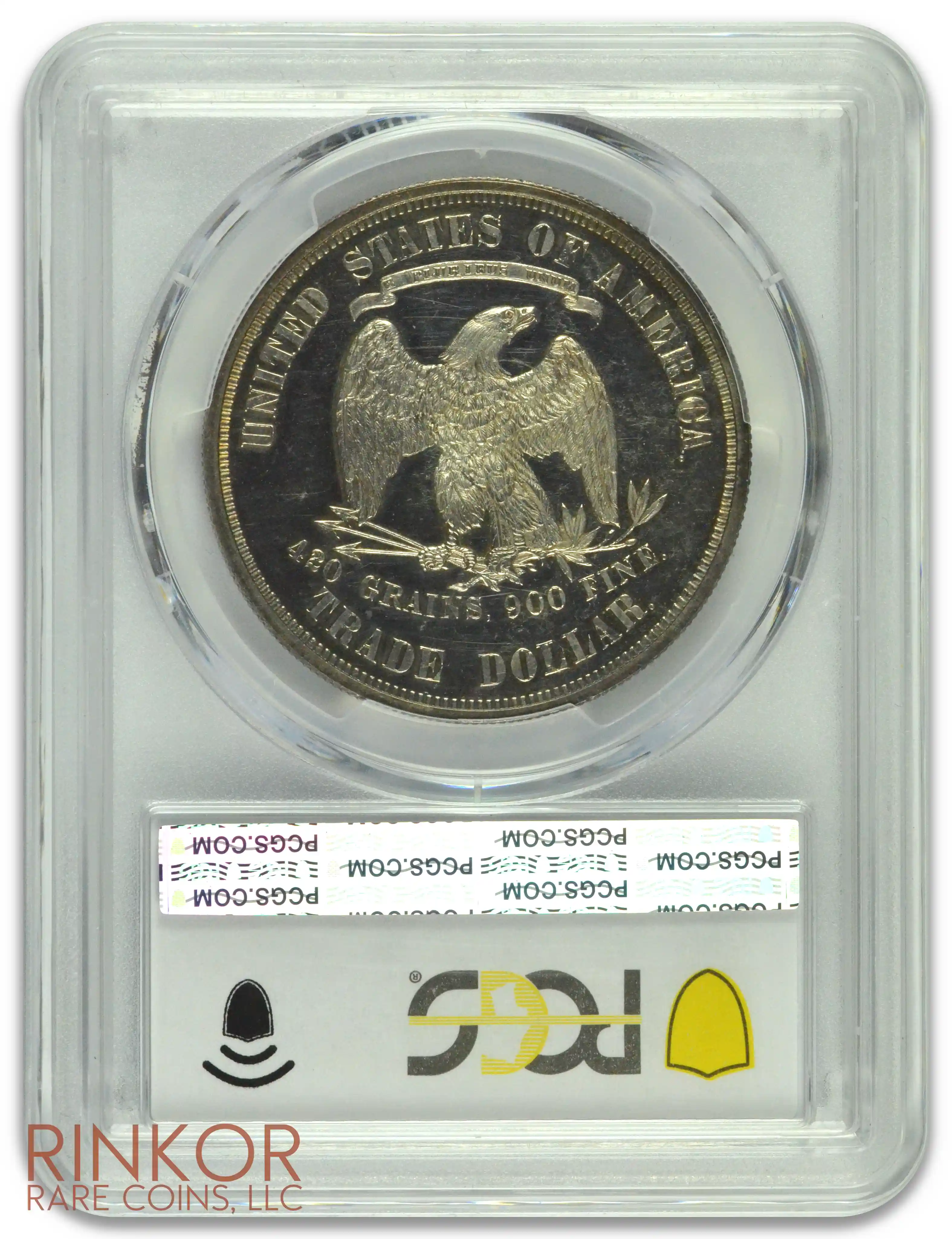 1874 Trade PCGS PR 63 CAM