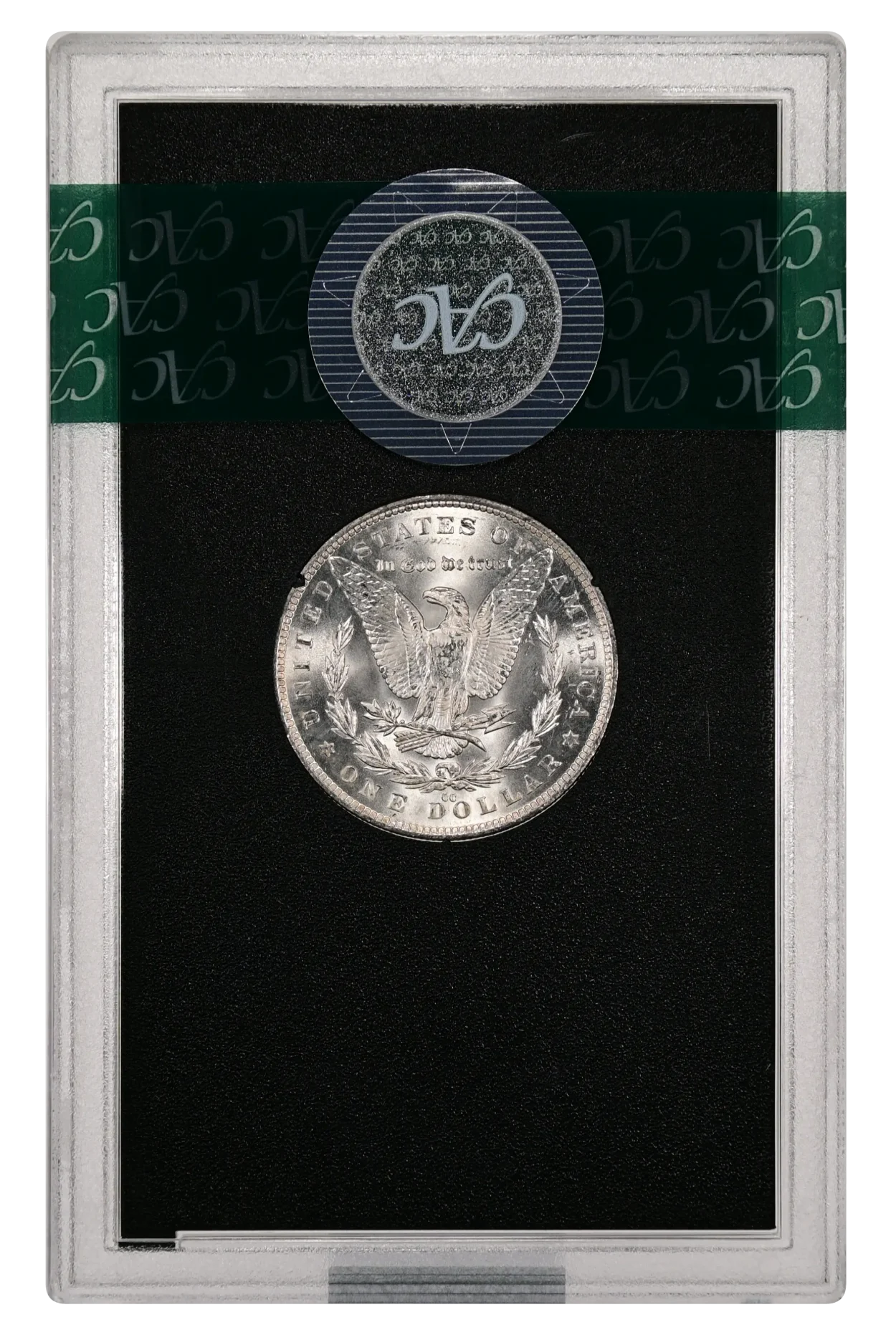 1882-CC GSA Hoard, Hard package $1 CACG MS 64 WitterBrick