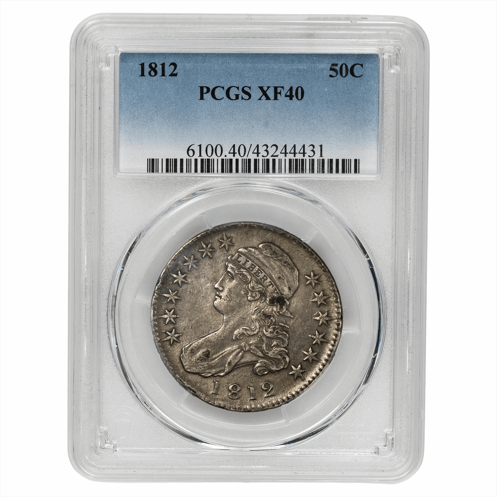 1812 Capped Bust PCGS MS 40 