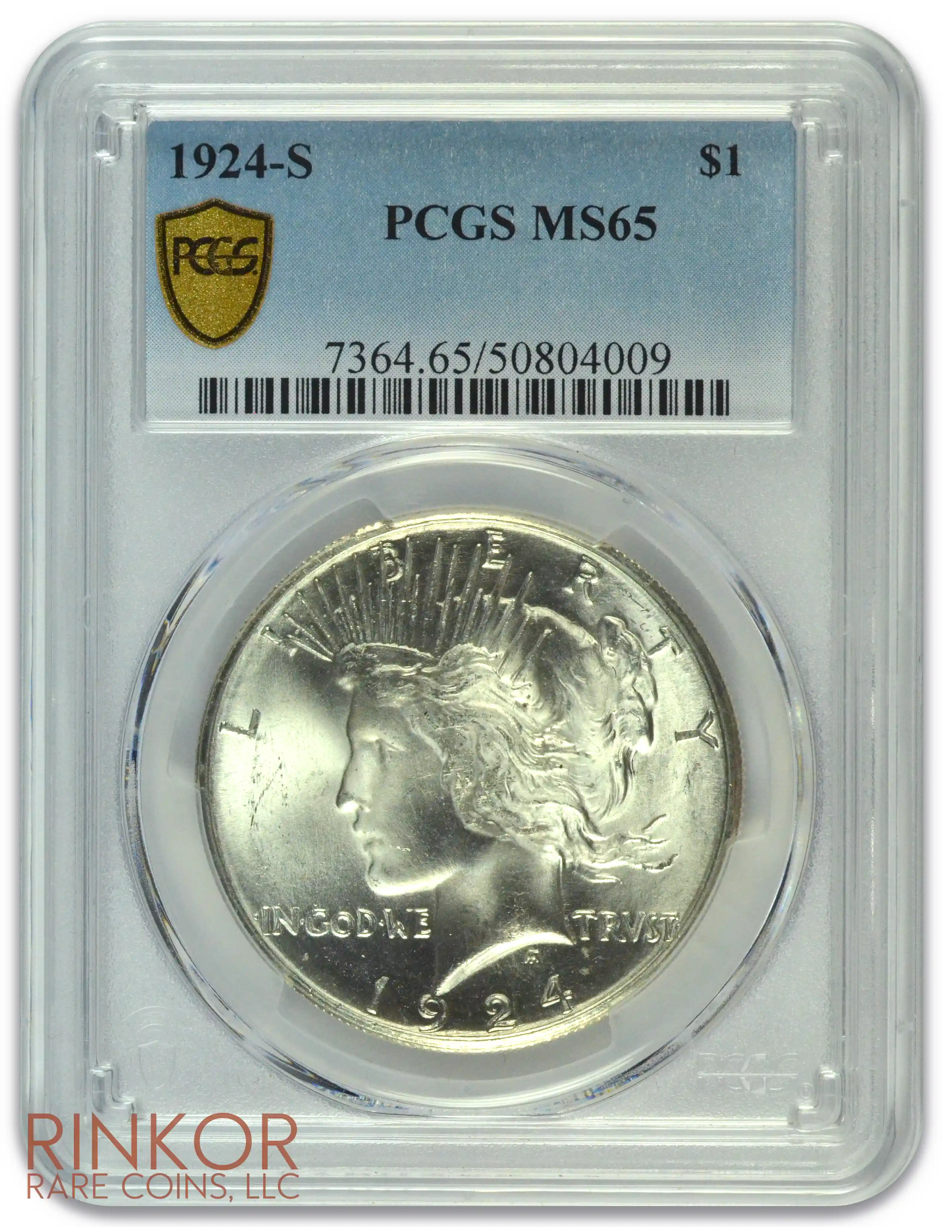 1924-S $1 PCGS