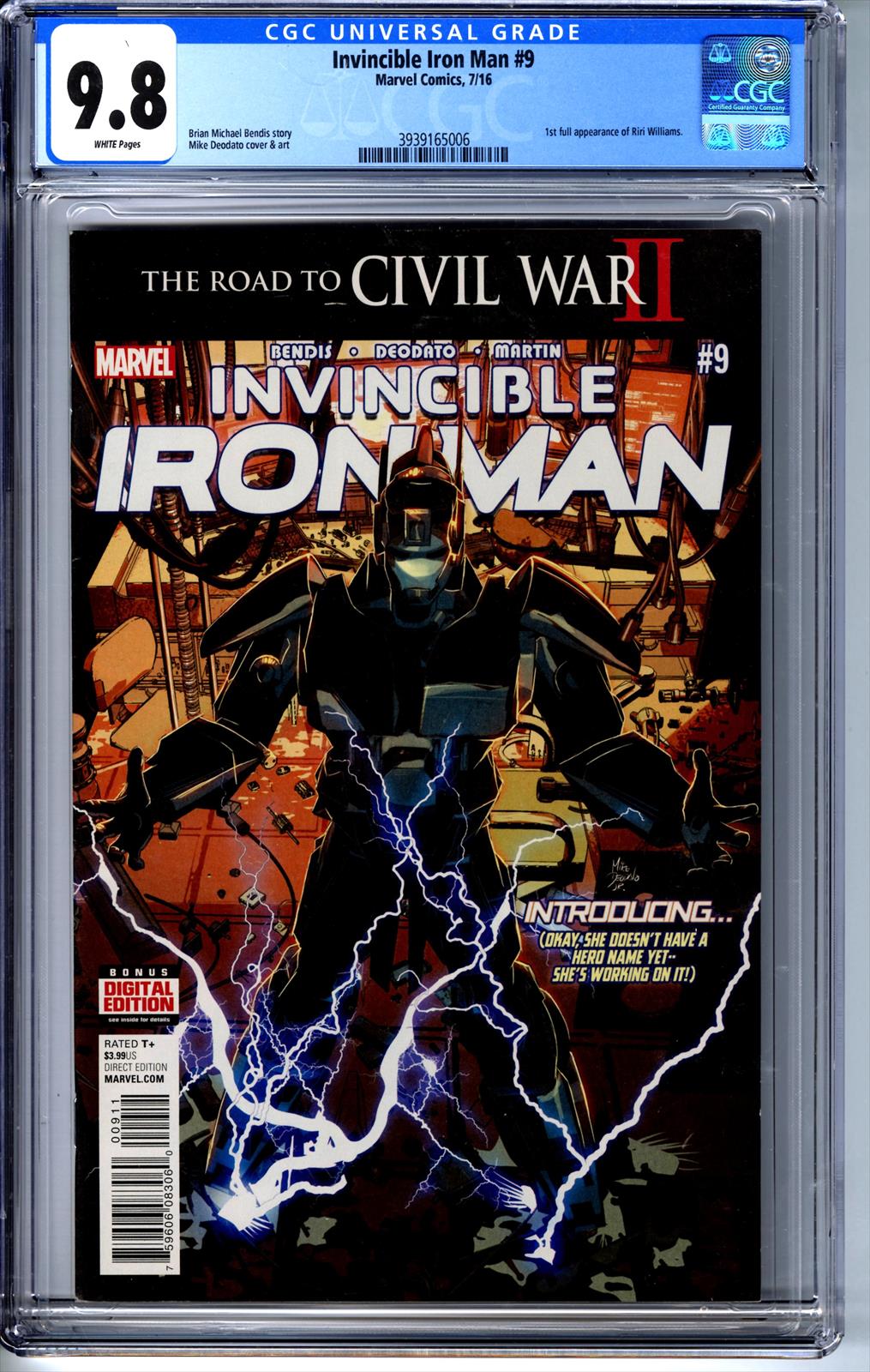 Invincible Iron Man #9 CGC 9.8 9.8