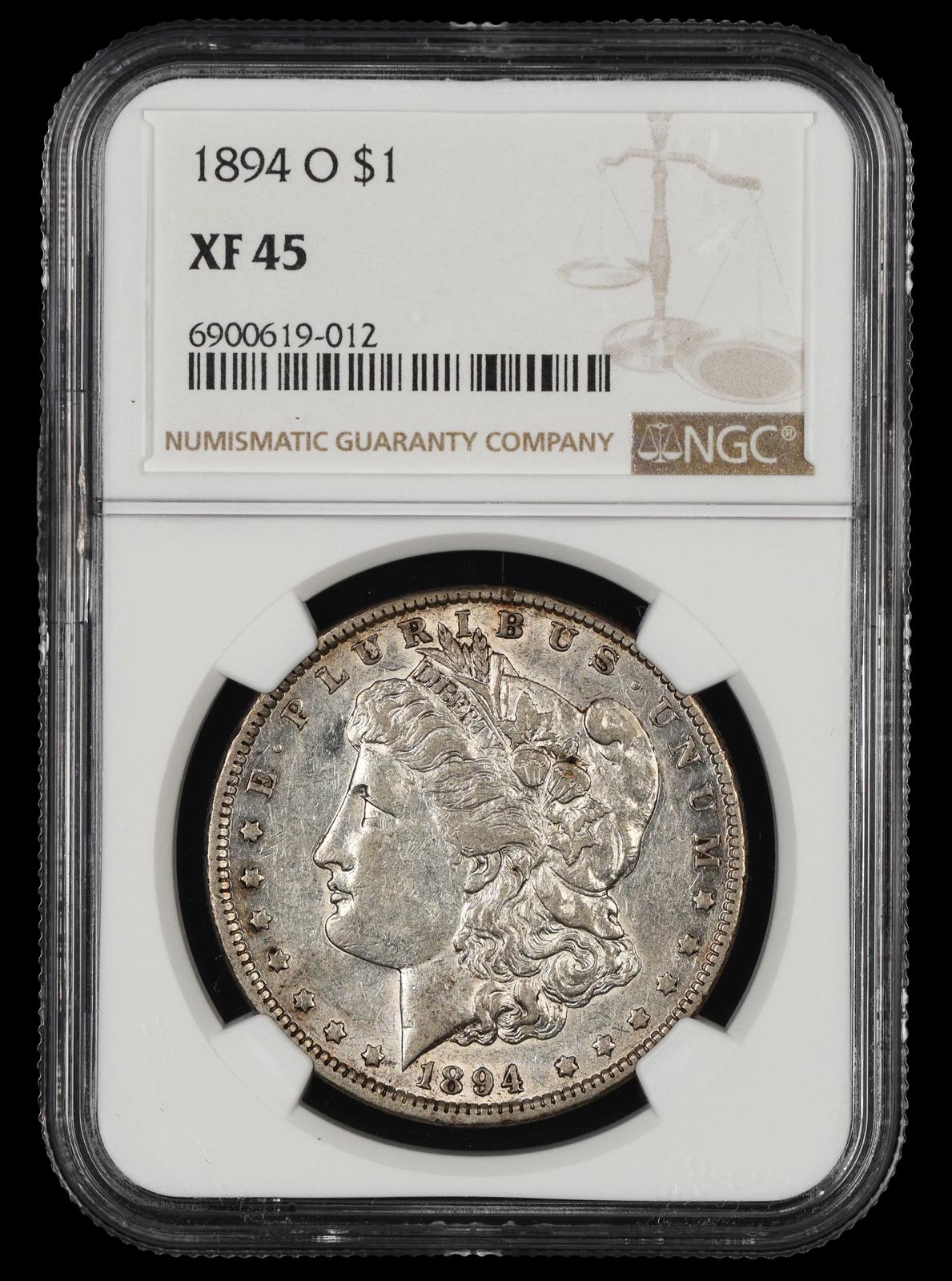 1894 O $1 NGC XF 45