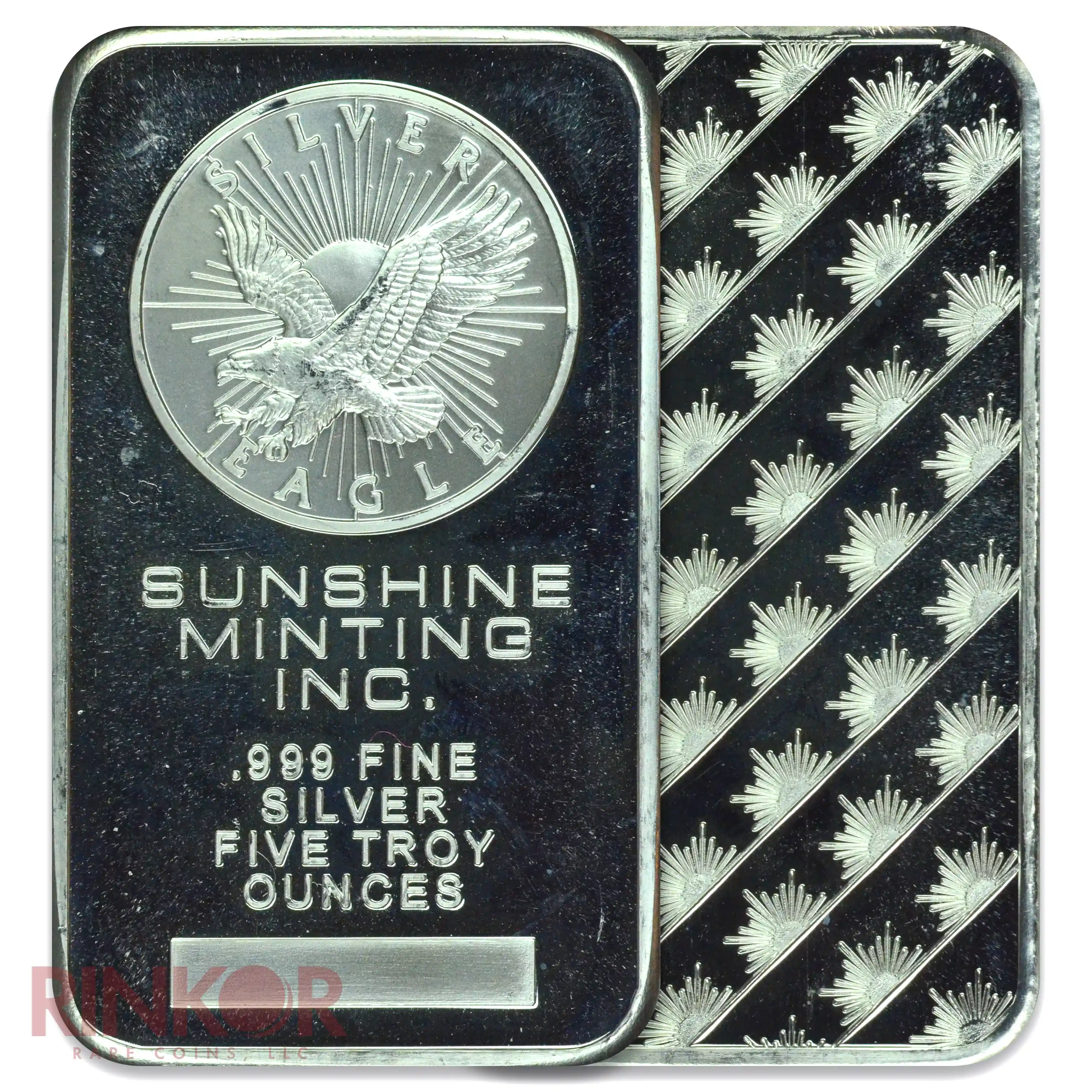 5oz Silver Bar (Assorted Brands & Designs)