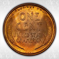 1909-S VDB 1c CACG MS 65 RB