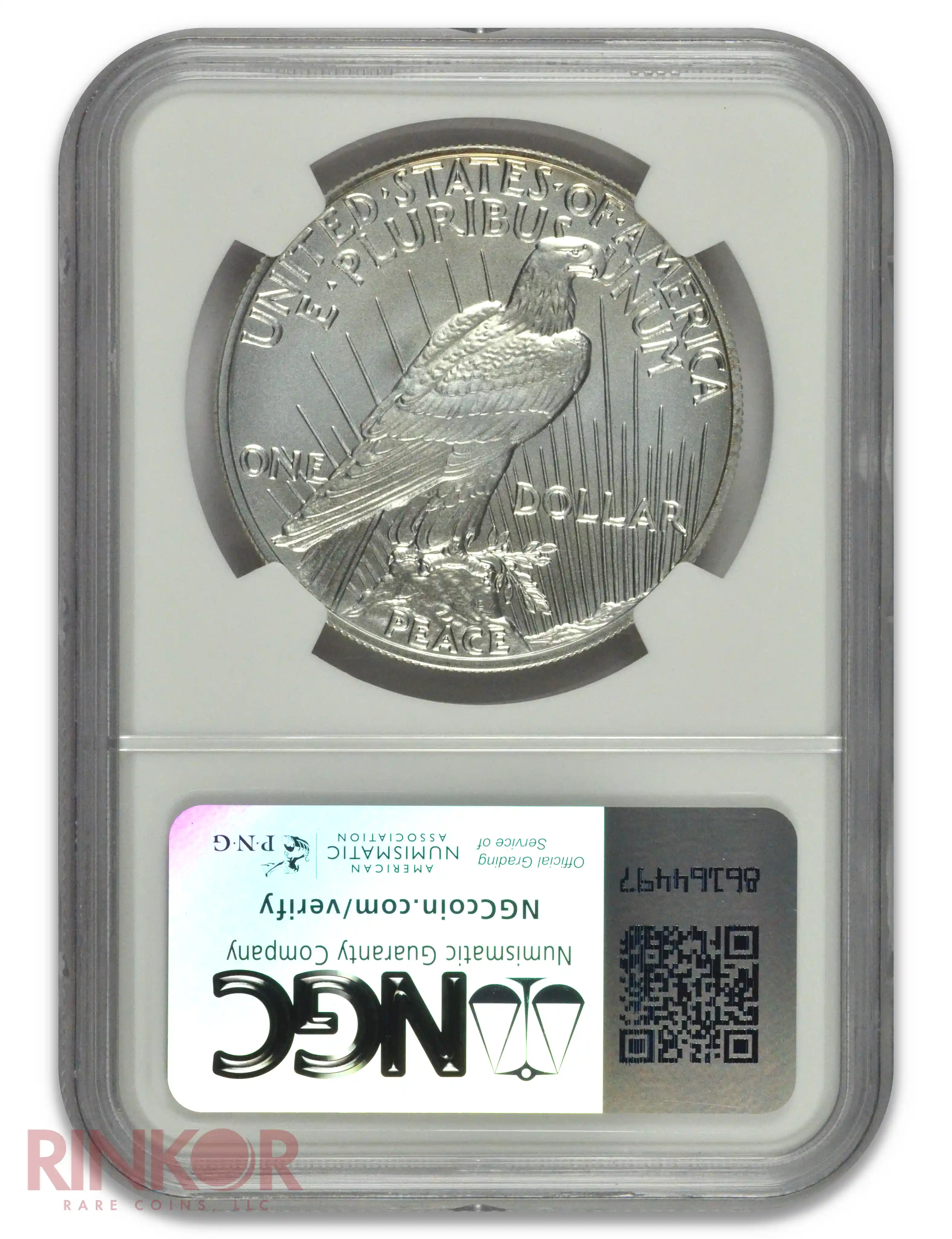 2024 Peace Dollar $1 NGC MS 70