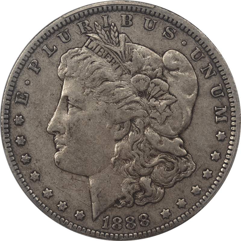 1888-O DDO Morgan Silver Dollar $1 PCGS MS 35 CAC- Nice Original Tone Coin
