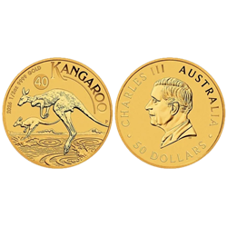 2026 1 oz Australian Kangaroo Gold Coin image 2