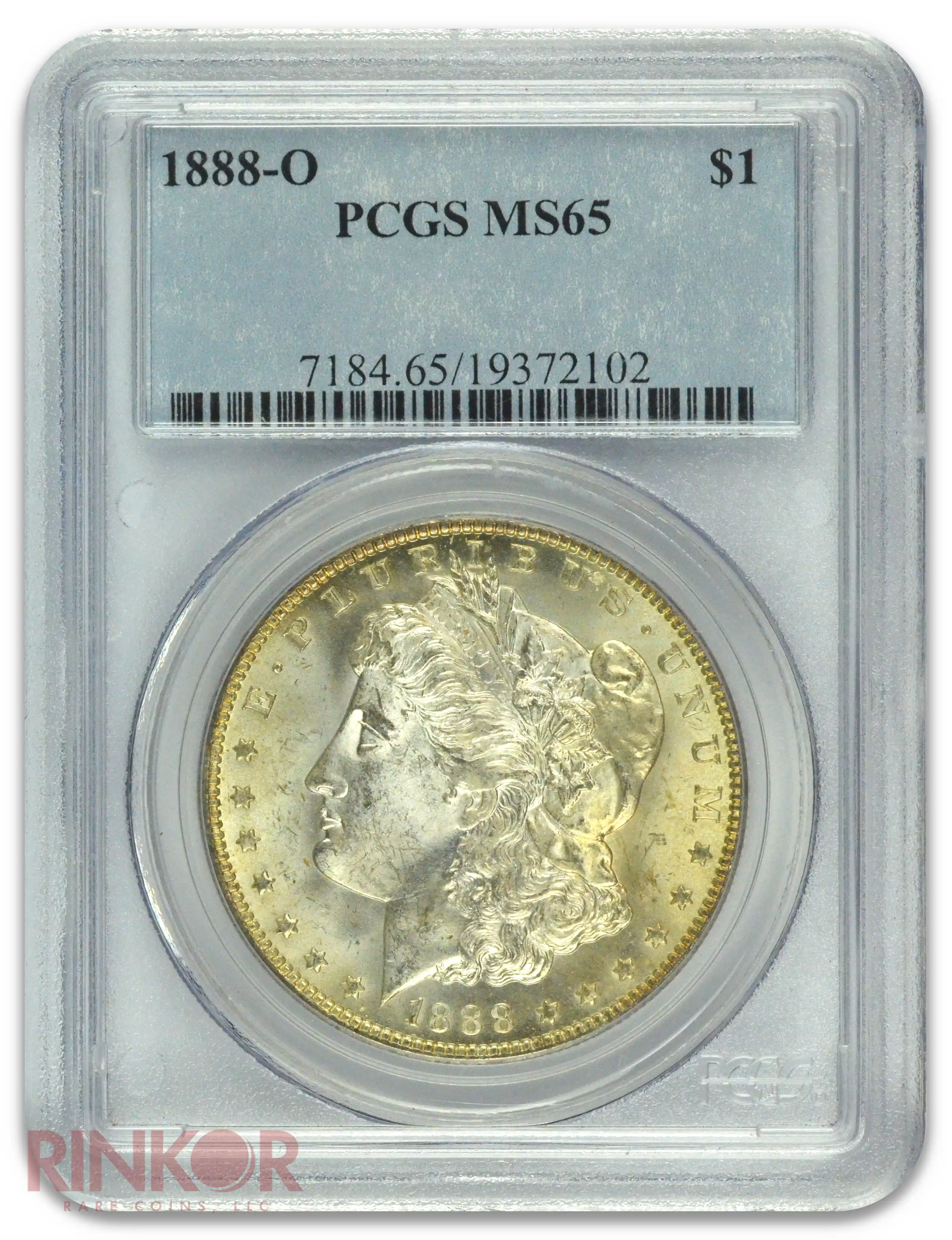 1888-O $1 Morgan Dollar PCGS MS 65