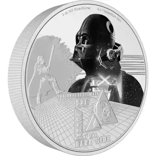 2023 Niue Star Wars Darth Vader 3oz Silver Coin