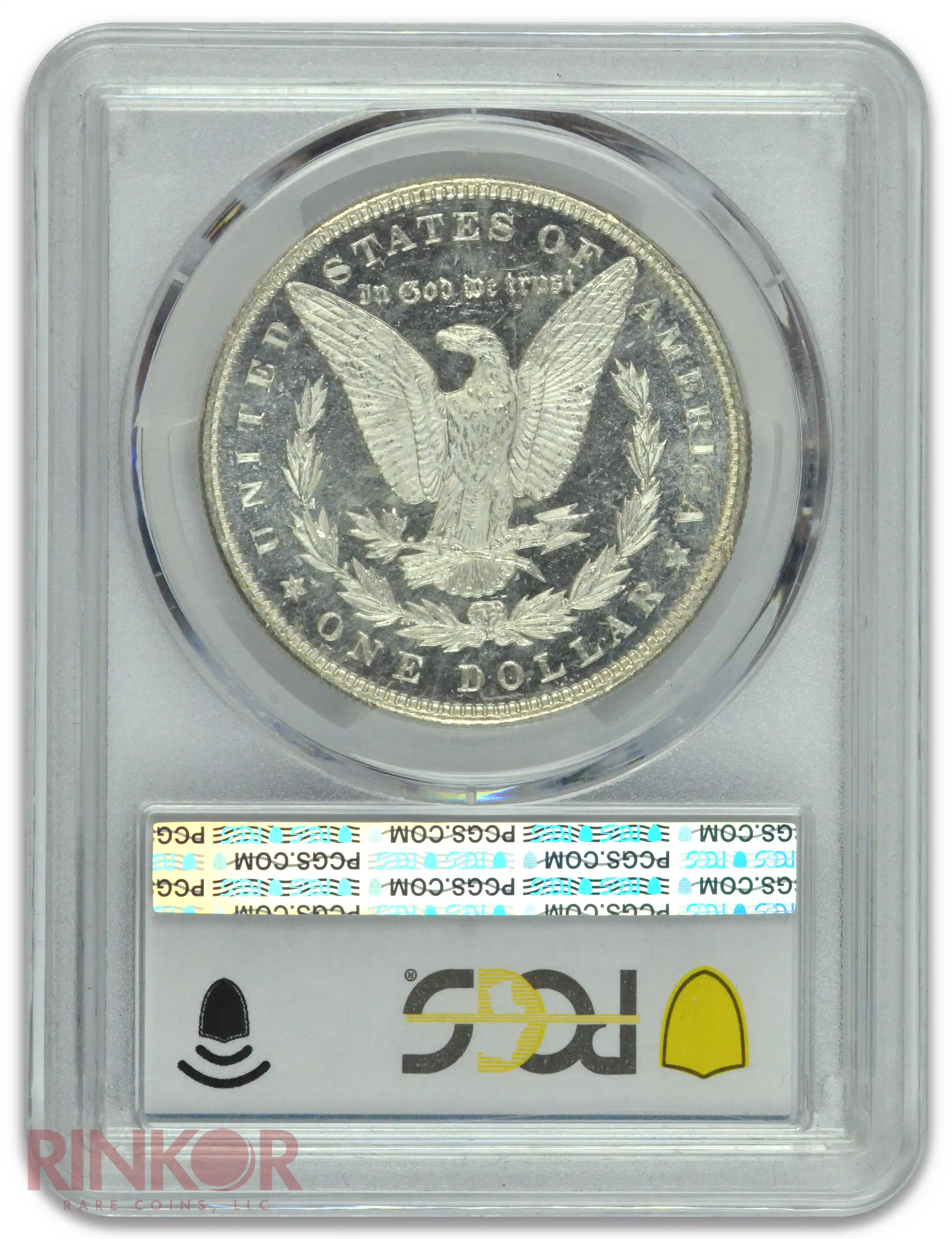 1884 $1 Morgan Dollar PCGS MS 64 DMPL CAC