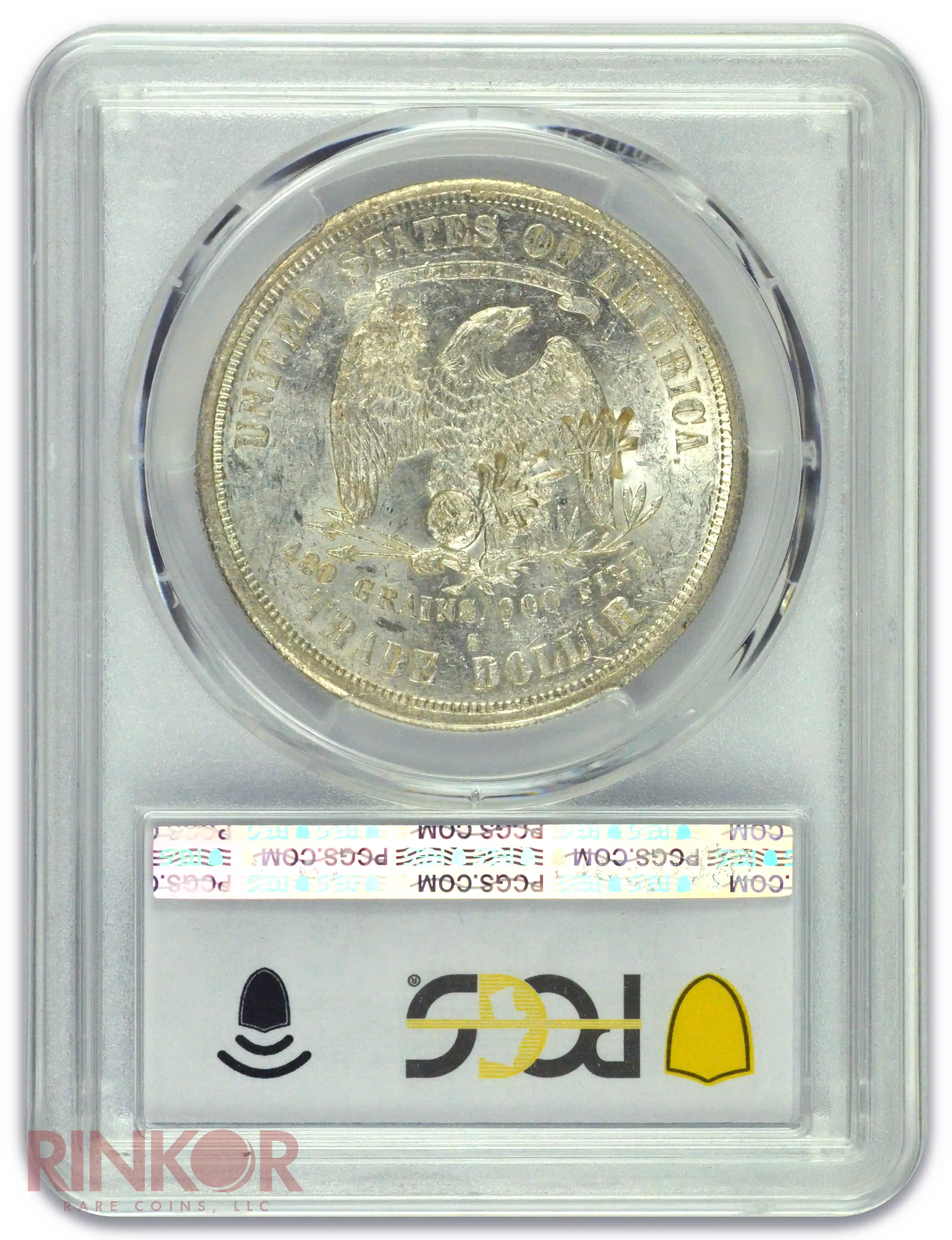 1874-S Chop Mark $1 Trade Dollar PCGS AU-55