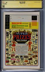 Star Trek #56 CGC 8.5 Signature Series Signed by William Shatner 