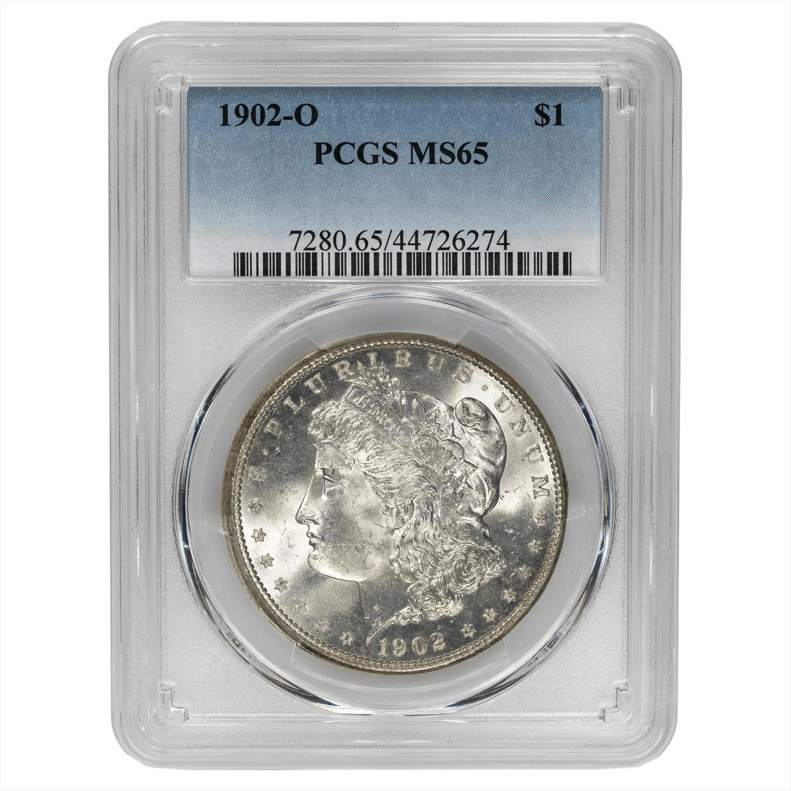 1902-O $1 Morgan Silver Dollar PCGS MS 65 