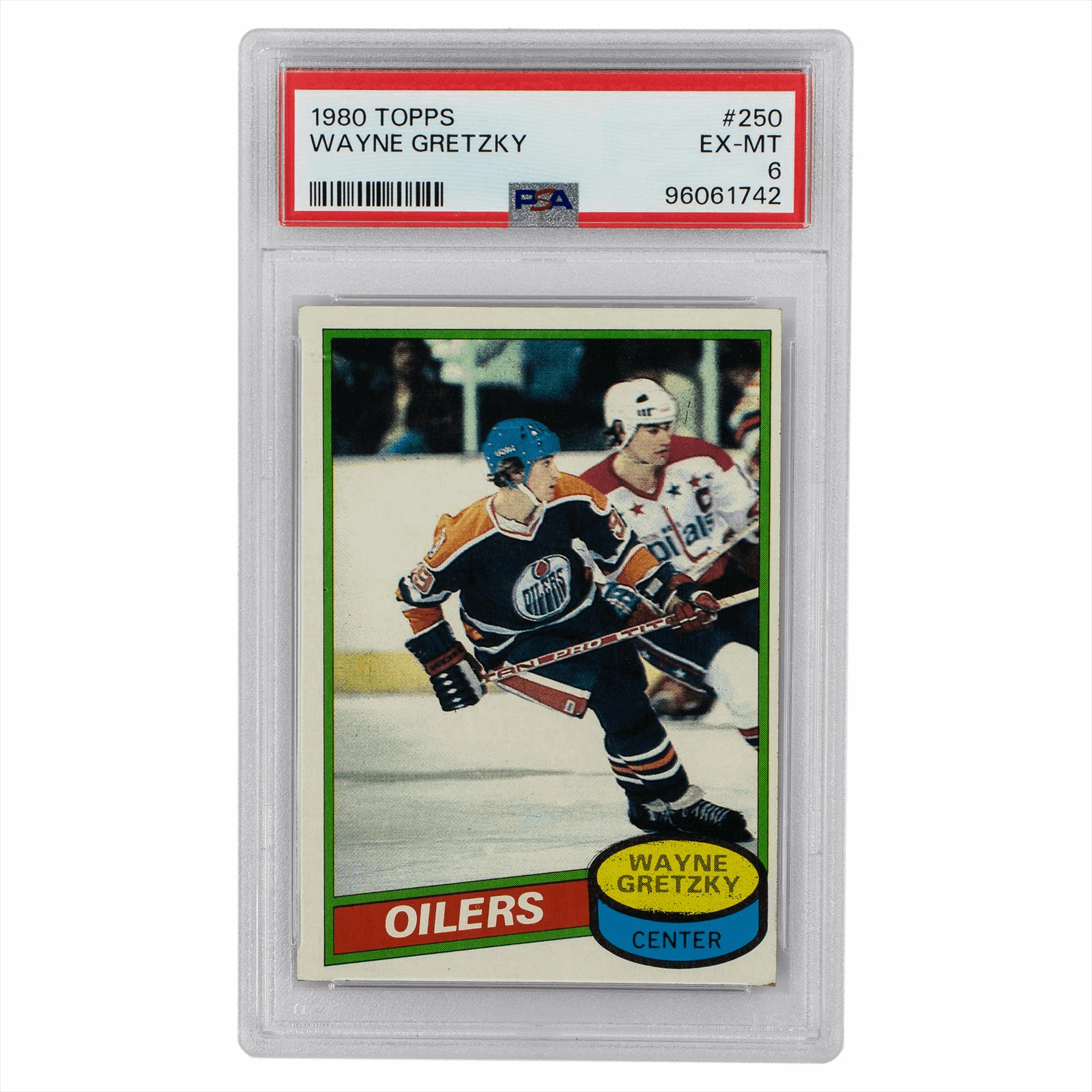 1980 TOPPS Wayne Gretzky #250 EX-MT #96061742 