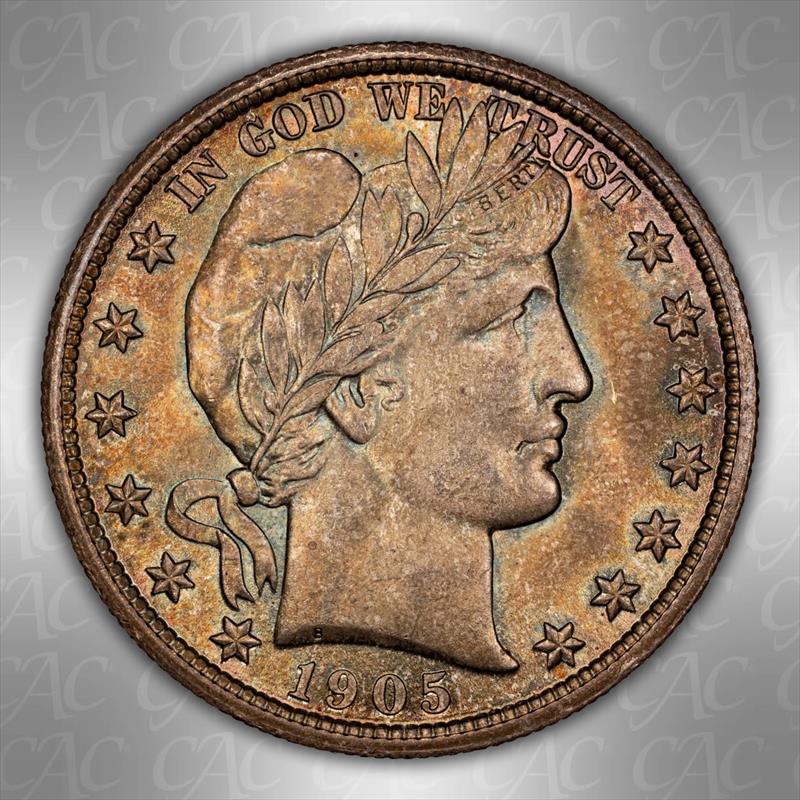 1905 50C CACG MS 65