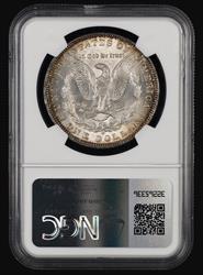 1890 O $1 NGC MS63 MS63