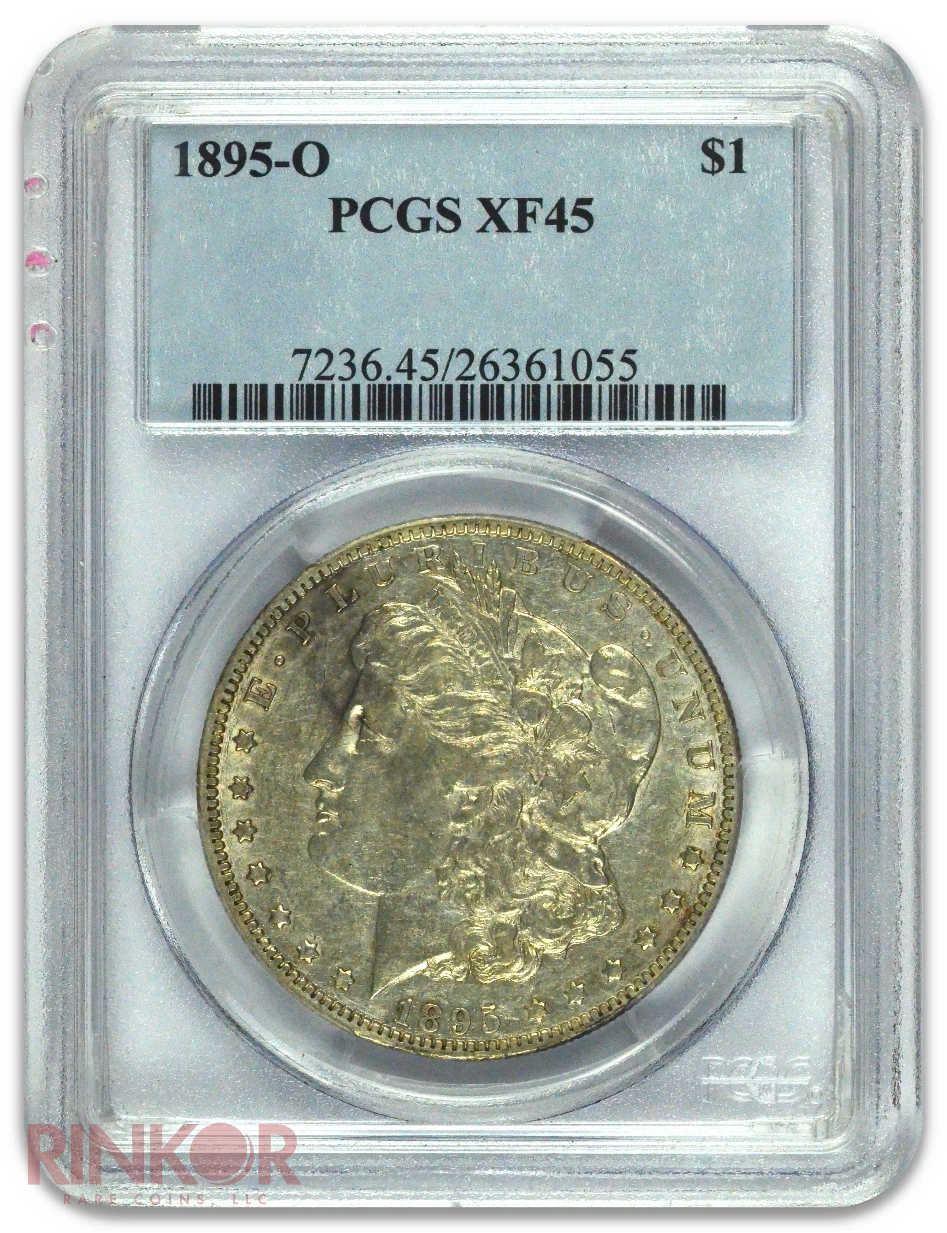 1895-O $1 Morgan Dollar PCGS XF-45