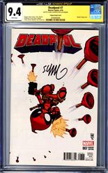 Deadpool #7 Marvel Comics 4/16 Signed by Skottie Young CGC x JSA 9.4