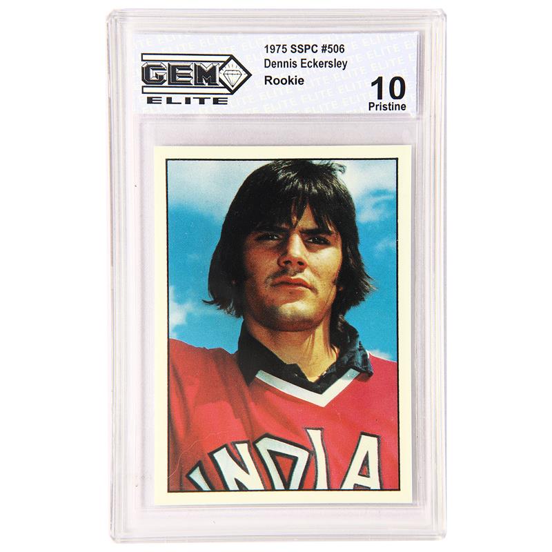 1975 SSPC #506 Dennis Eckersley - Cleveland Indians  GEM Elite 10 Pristine
