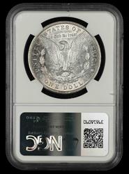 1887 S $1 NGC AU 55