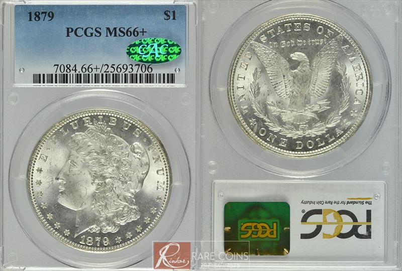 1879 $1 PCGS MS 66+ CAC