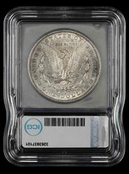 1883 S $1 ICG  AU50