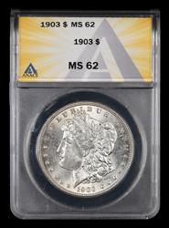 1903 $1 ANACS  MS62