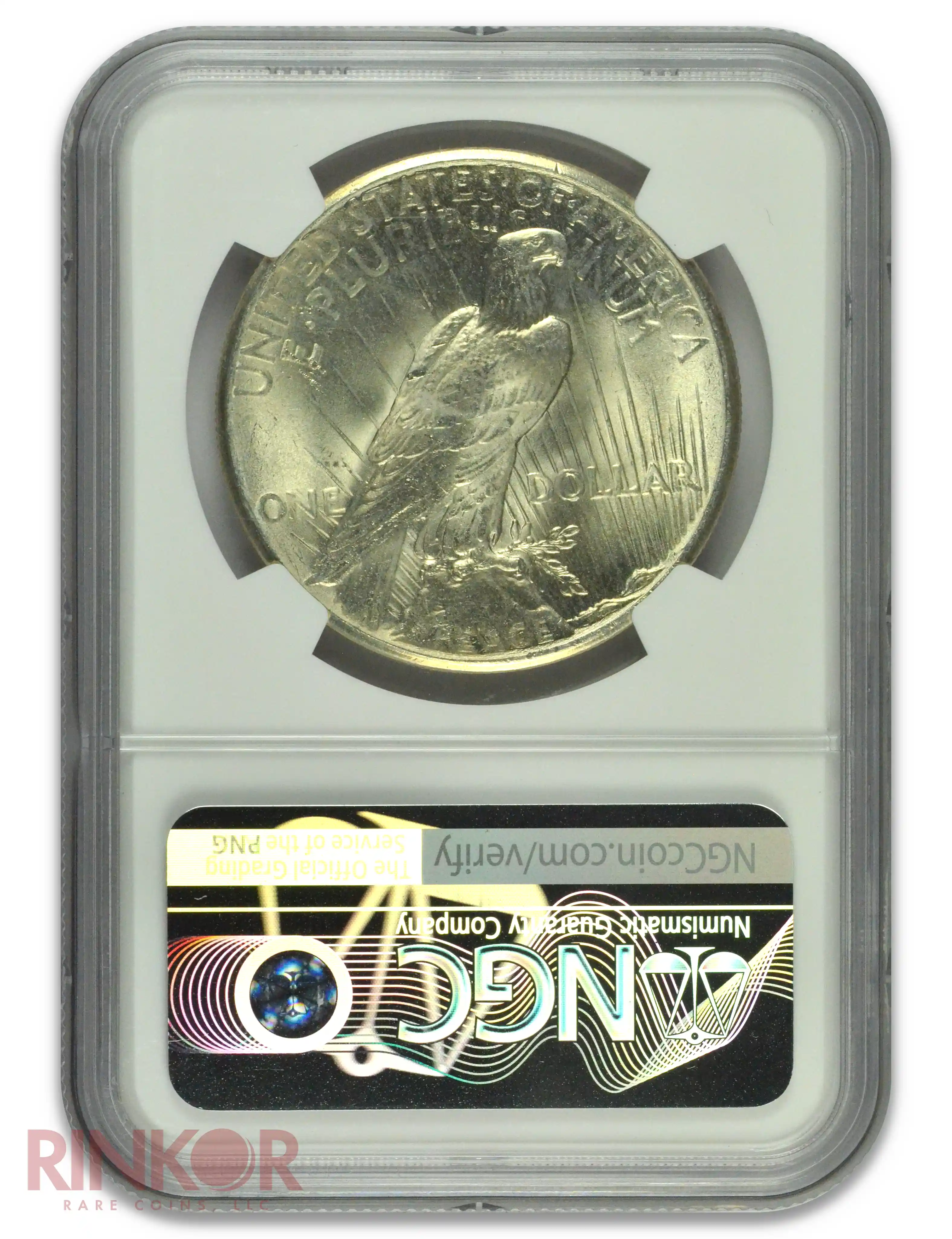 1925 $1 NGC MS 66+