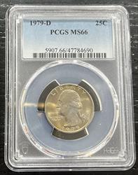 1979-D Washington PCGS MS 66