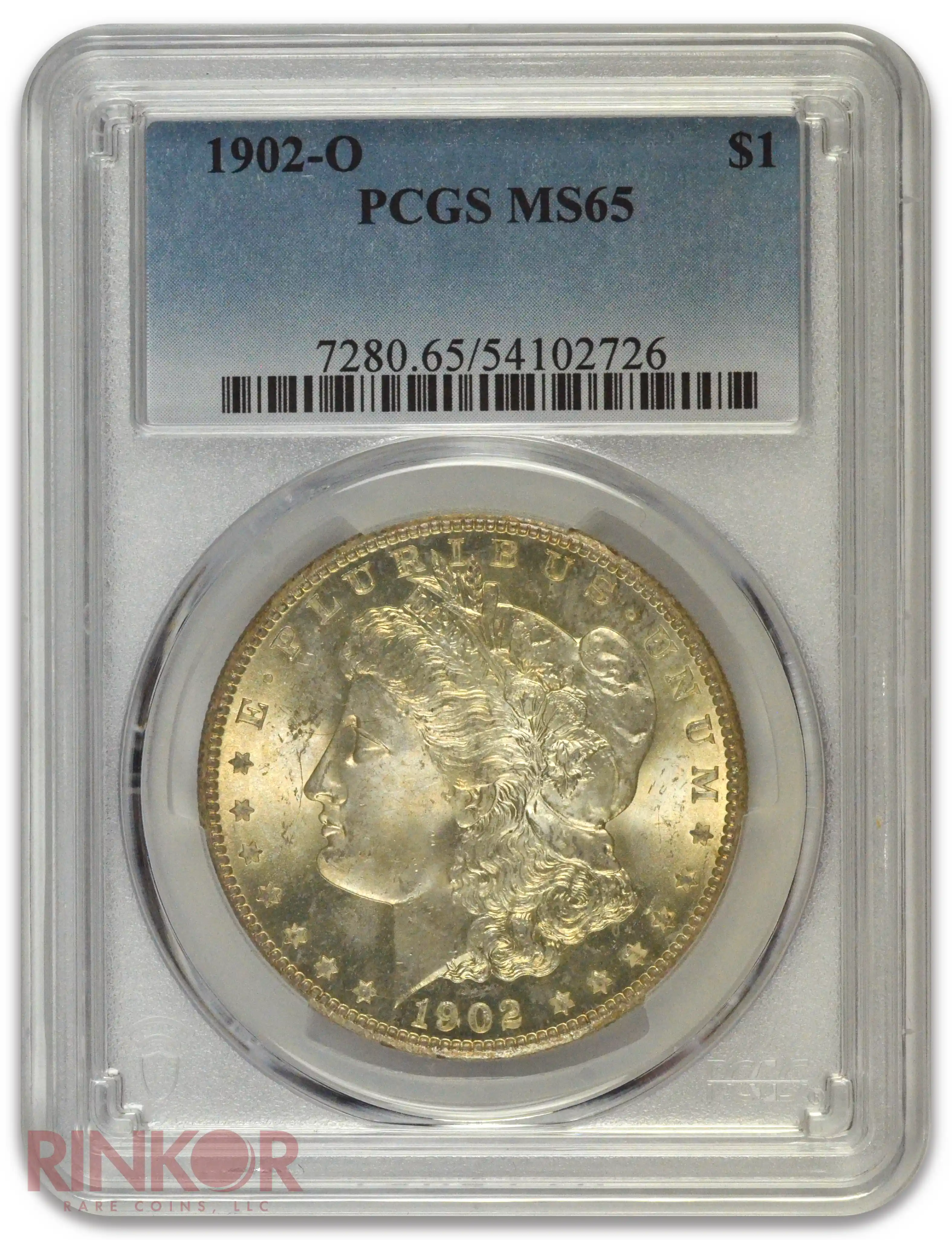 1902-O $1 Morgan Dollar PCGS MS 65