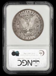 1883 S $1 NGC AU-50