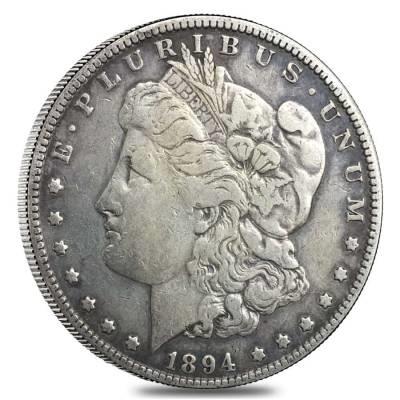 1894-S Morgan Silver Dollar VG 