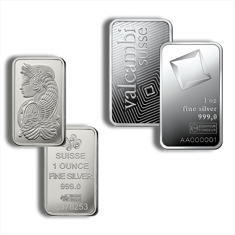 1 oz Silver Bar - Brand Varies - Secondary Market