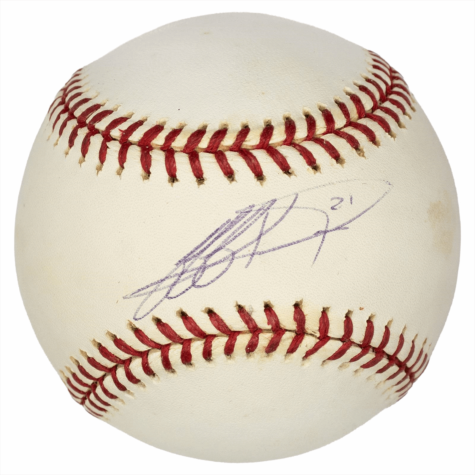 Jeff Kent Signed Baseball MLB and Tristar Authentic 