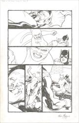 Batman Confidential #19: The Bat and The Cat Part 3 of 5, Page 19 Artist:  Kevin Maguire (Penciller) Media Type: Pencil Art Type: Interior Page 
