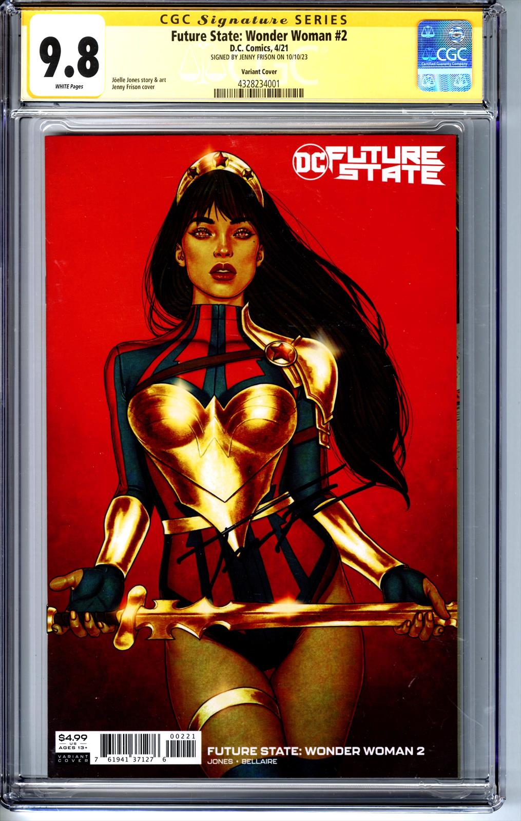 Future State: Wonder Woman #2 CGC 9.8 
