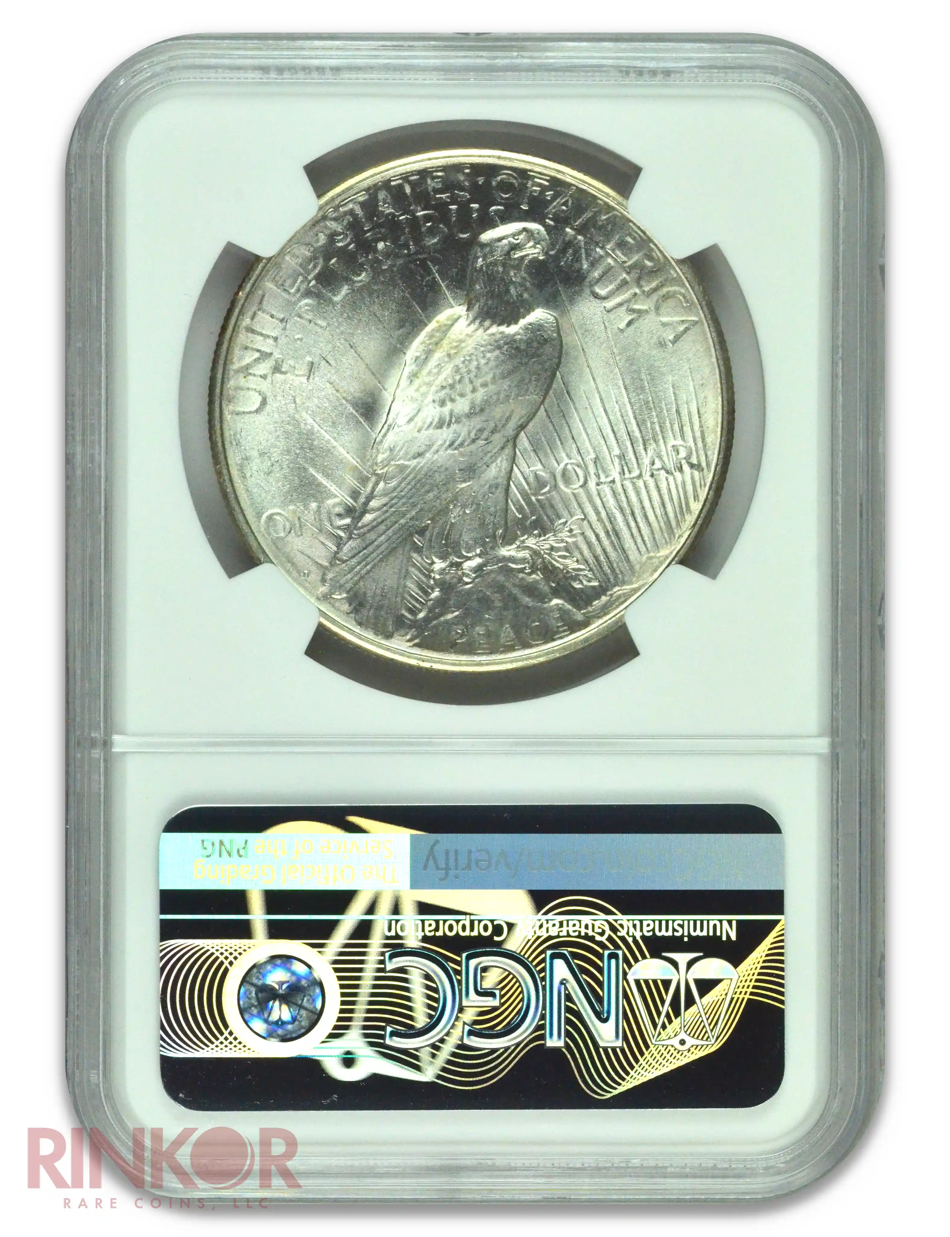 1926-D $1 Peace Dollar NGC MS 63 