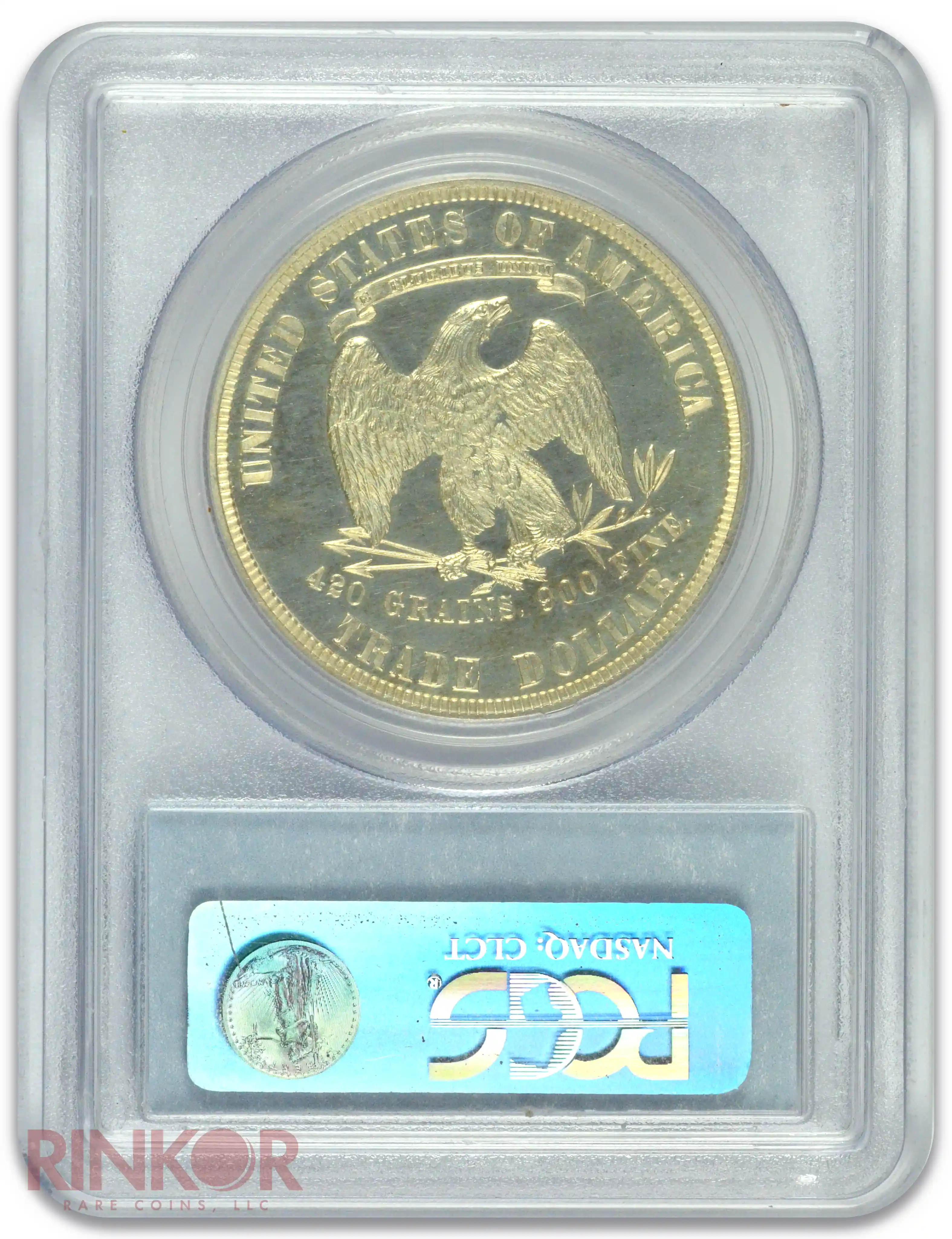 1881 Trade $1 PCGS PR 64 CAM CAC