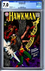 Hawkman #22 CGC 7.0 7.0