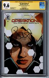 Joy Operations #1 Dark Horse Comics 11/21 Signed by Brian Michael Bendis CGC Signature Series ( Sorrentino Variant Cover) 9.6