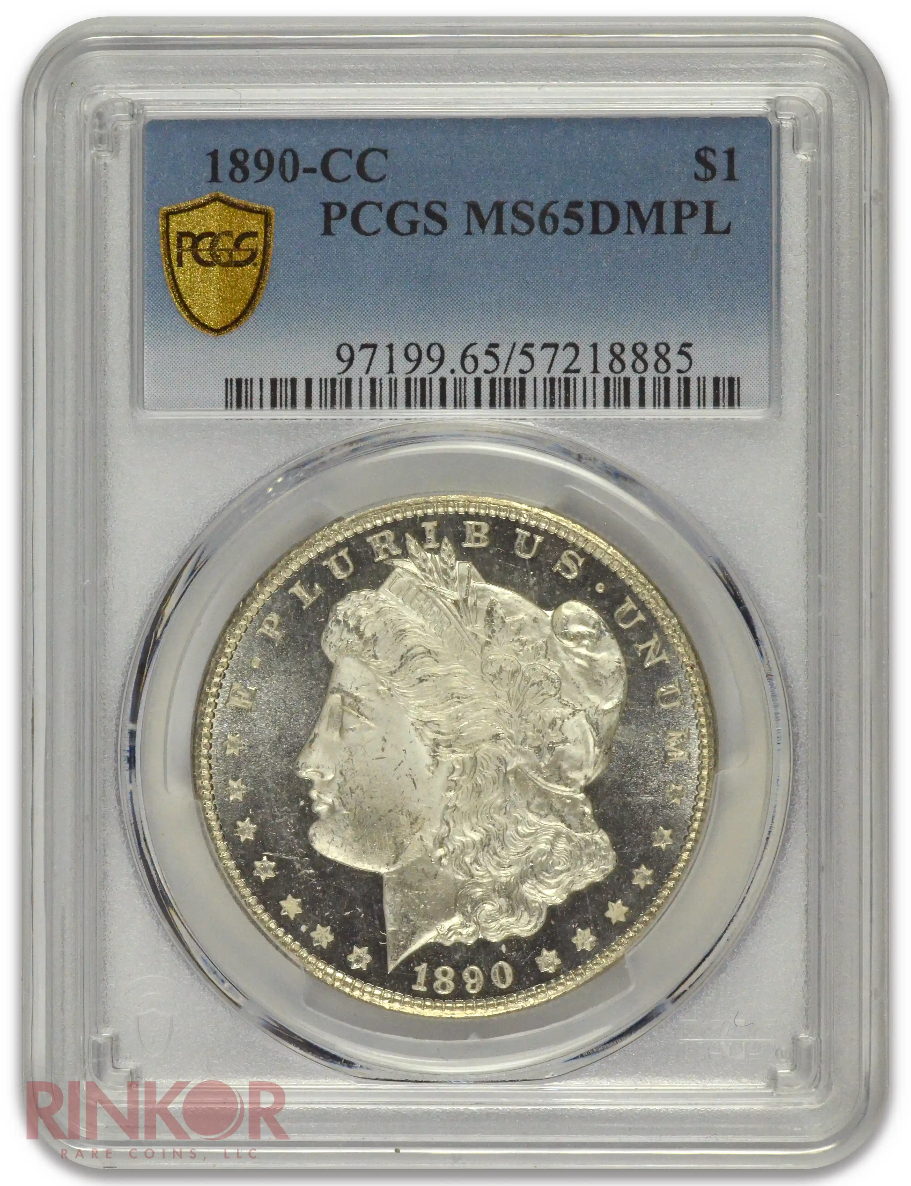 1890-CC $1 Morgan Dollar PCGS