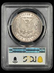 1891-CC $1 PCGS AU-58