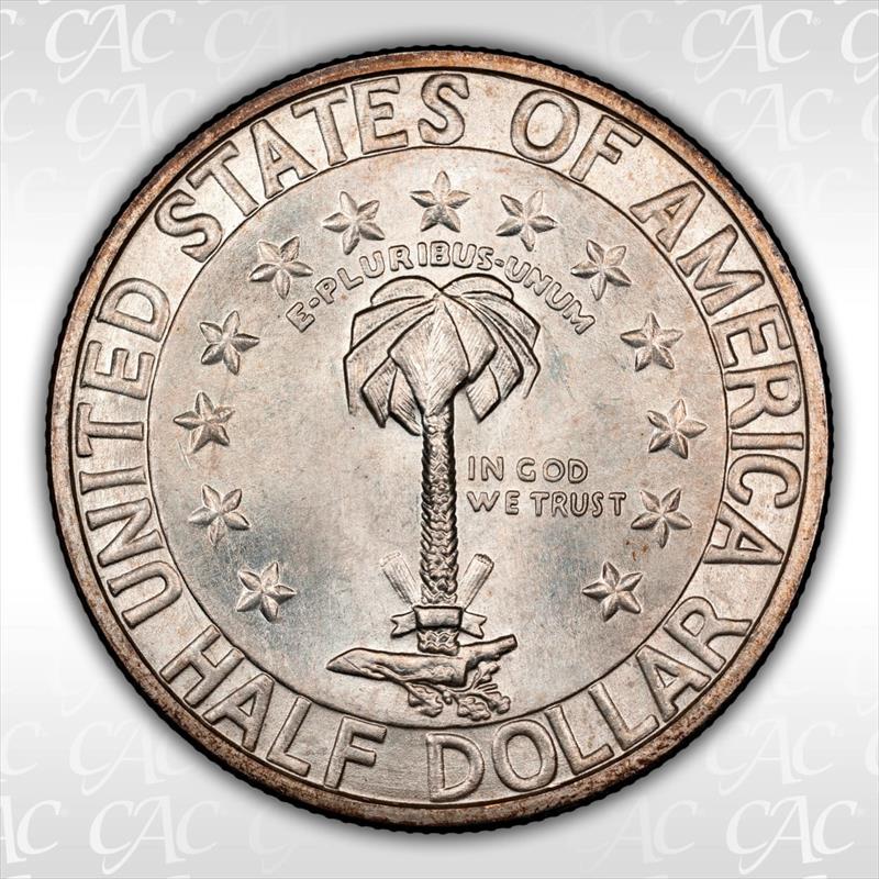 1936-D Columbia 50C CACG MS 67 
