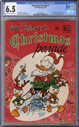 Christmas Parade #1 Dell Publishing 11/49 CGC 6.5