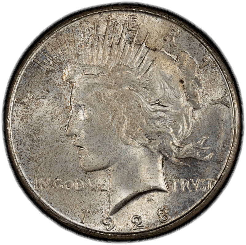 1928-S $1 PCGS MS 64