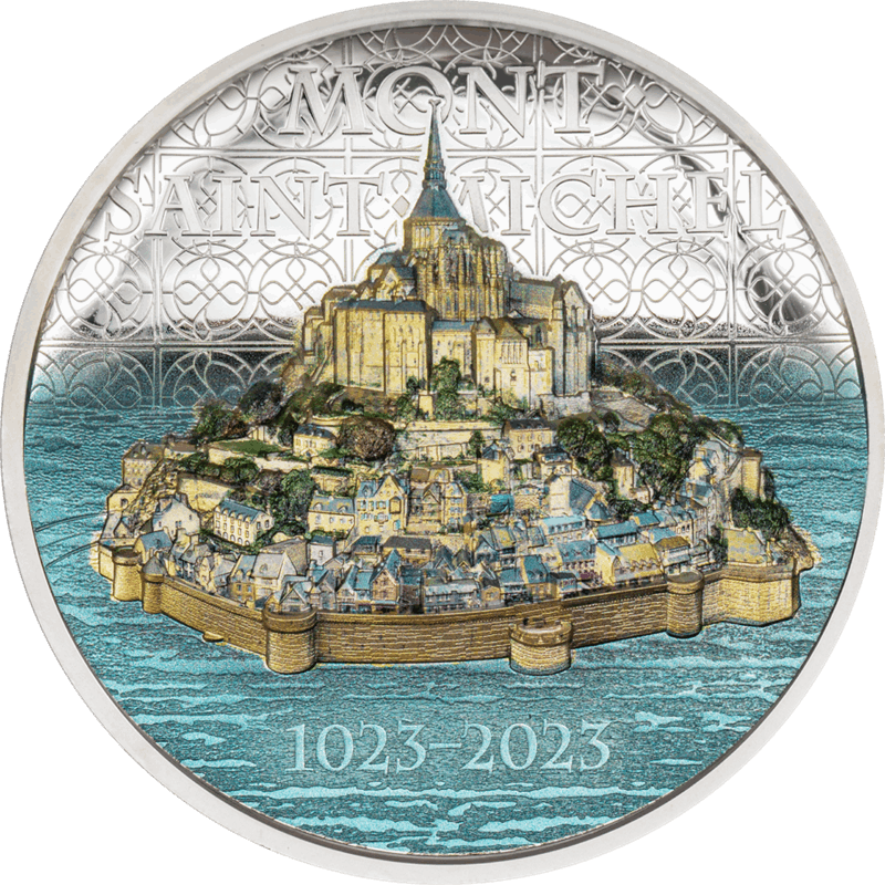 2023 Mont Saint Michel 5oz Silver Edition CIT Specialized Coin