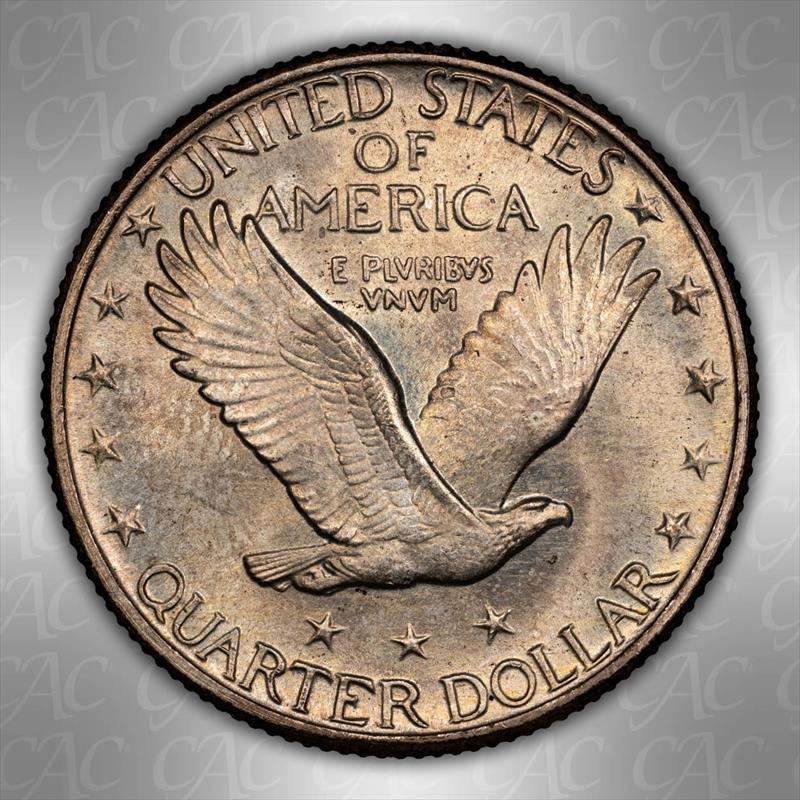 1929 25C CACG MS 65 FH 