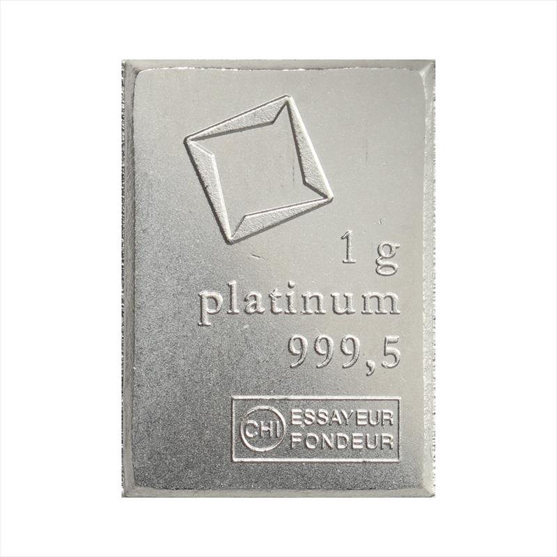 1 Gram Platinum Bars -Assorted Mints and Designs- 