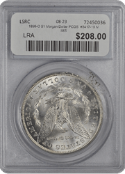 1898-O $1 Morgan Dollar PCGS  #3417-19 MS65